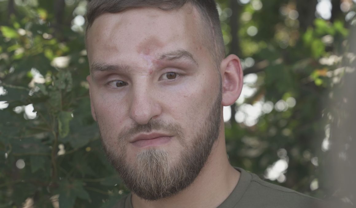 військовий Михайло «Східний», фото Сашко Бринза