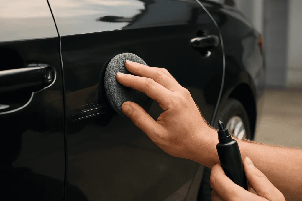 Як власноруч зафарбувати подряпину на авто 3 Як власноруч зафарбувати подряпину на авто