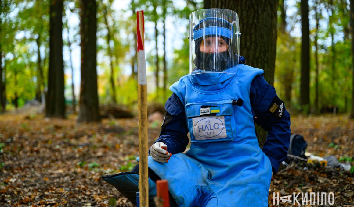 Розмінування на Харківщині, мінери, демінери, хало, halo trust, фото: Ігор Лептуга