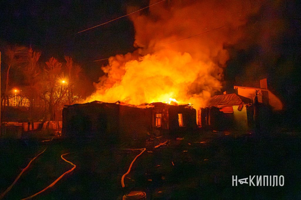 Наслідки прильоту шахеда у Харкові 23 листопада 2025 року, фото:Лептуга Ігор