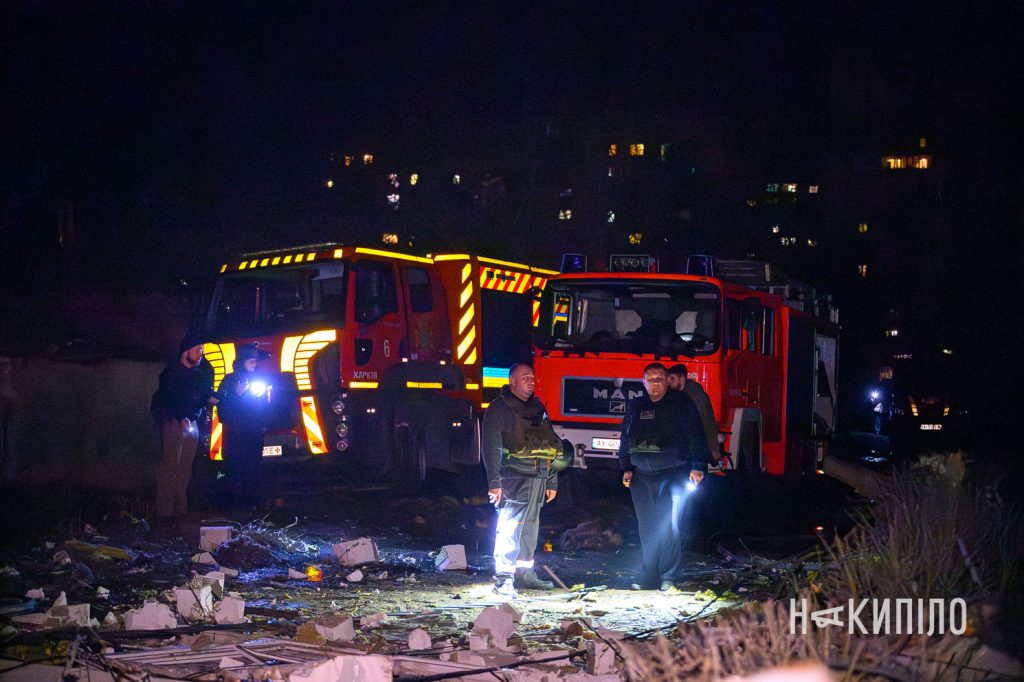 Наслідки прильоту шахеда у Харкові 23 листопада 2025 року, фото:Лептуга Ігор