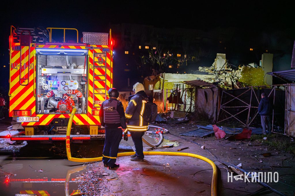 Наслідки прильоту шахеда у Харкові 23 листопада 2025 року, фото:Лептуга Ігор