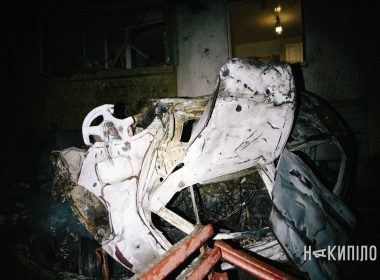 Наслідки прильоту 19 листопада 2025 року у Харкові, проспект аерокосмічний 167, фото: Павло Пахоменко