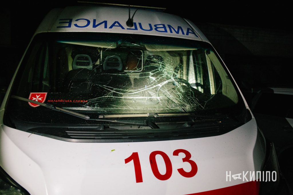 Наслідки прильоту 19 листопада 2025 року у Харкові, проспект аерокосмічний 167, фото: Павло Пахоменко