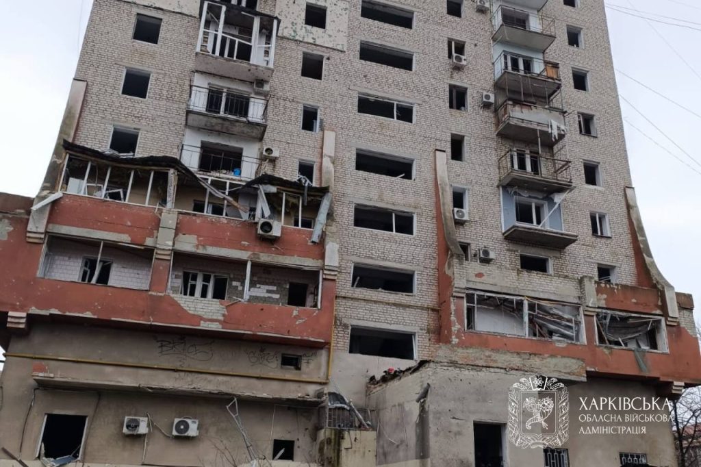 Харківська обладміністрація показала наслідки обстрілу Балаклії 1