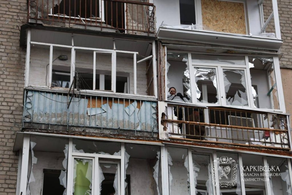 Харківська обладміністрація показала наслідки обстрілу Балаклії 2