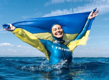 Катерина Садурська встановила новий світовий рекорд з фридайвінгу.