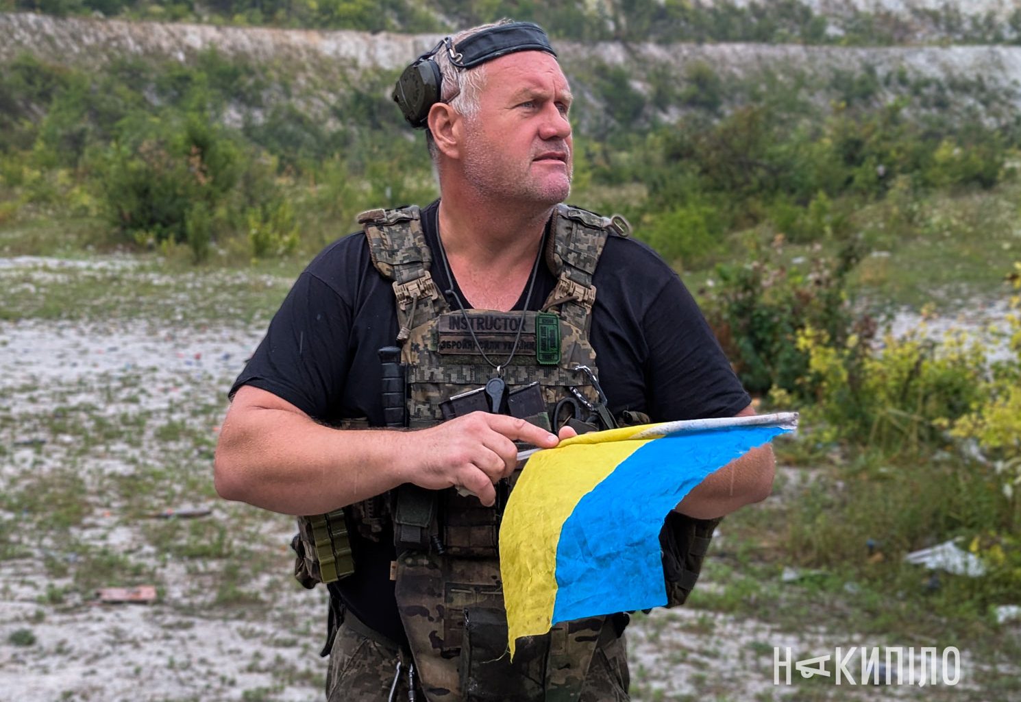 Магнус Ек, воєнний інструктор зі Швеції