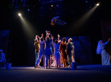 вистава «Шевченко 2.0», У Харкові презентували оновлену виставу «Шевченко 2.0», створену за щоденником Кобзаря, фото: Маргарита Корн