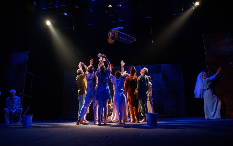 вистава «Шевченко 2.0», У Харкові презентували оновлену виставу «Шевченко 2.0», створену за щоденником Кобзаря, фото: Маргарита Корн