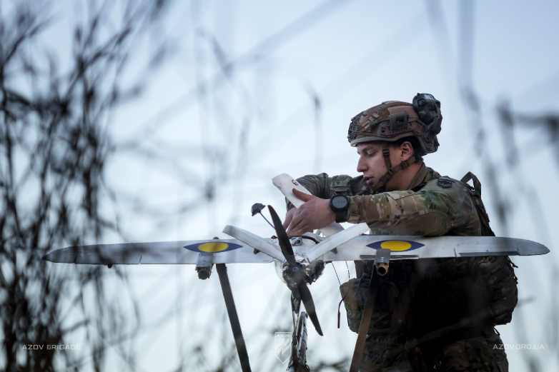 В «Азові» розповіли, як збивають російські дрони на Донеччині 1