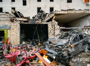 Наслідки вибуху в гаражному кооперативі у Харкові, Олексіївка, 3 грудня 2025 року, фото:Лептуга Ігор