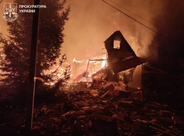 Через російський обстріл на Харківщині виникли пожежі