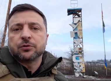 Зеленський у Куп'янську Фото: Володимир. Зеленський