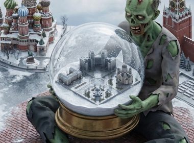 зомбі, фото згенероване ШІ