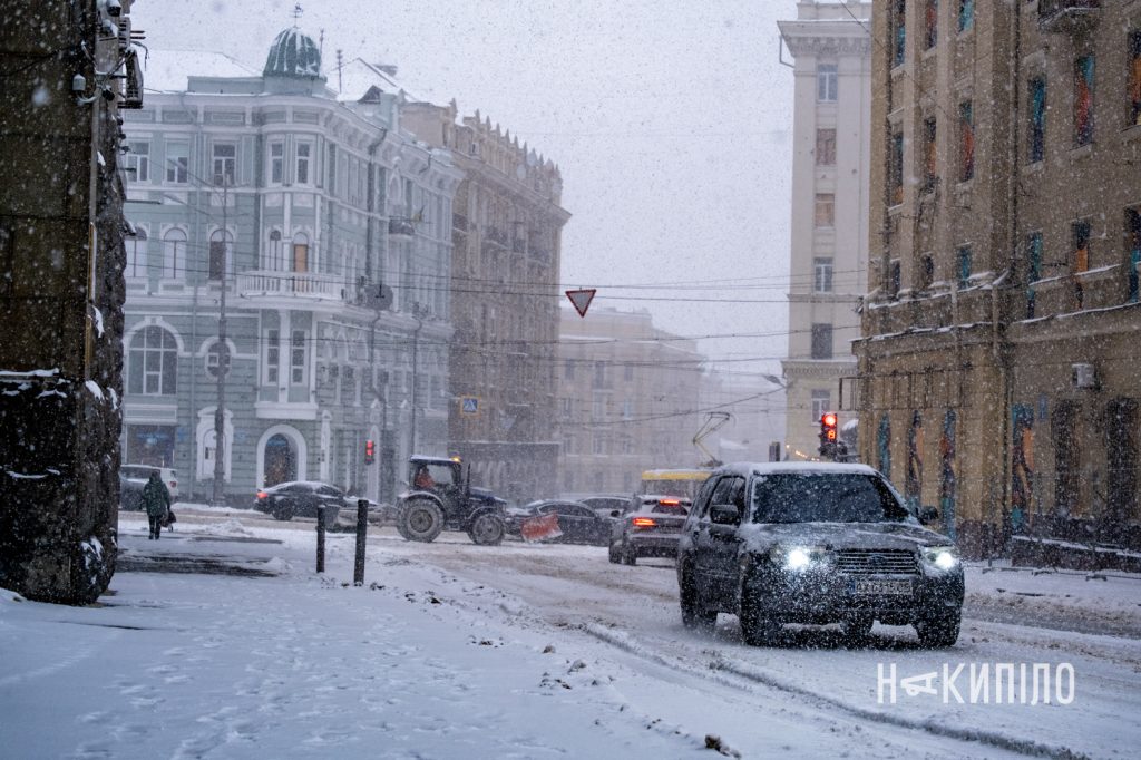 Оце так хурделить 11 січня! Фото засніженого Харкова 5