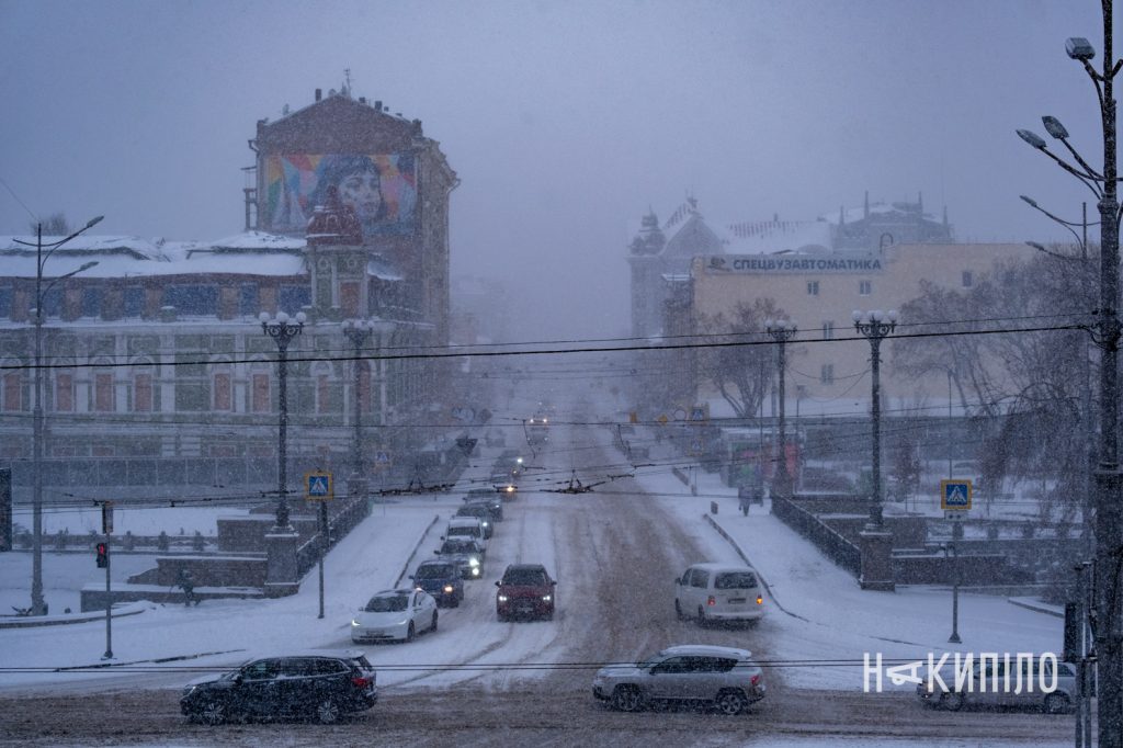 Оце так хурделить 11 січня! Фото засніженого Харкова 12