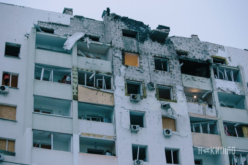 20 дронів і ракета: наслідки ударів по Харкову 2 зруйнований будинок безпілотником