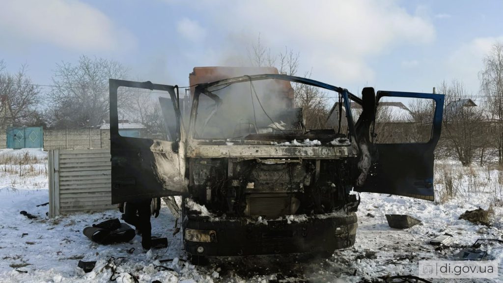 FPV-дрона атакував сміттєвоз у Руській Лозовій 1