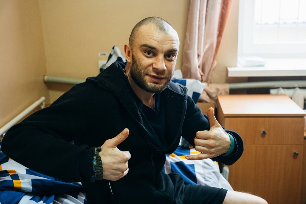 Протезування та реабілітація військових в Україні 2 Максим, військовослужбовець, гранатометник