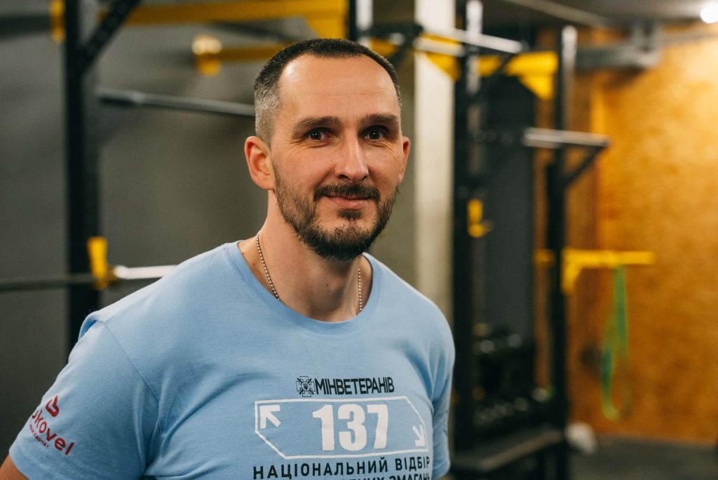 Як у Харкові проводять тренування для ветеранів після важких поранень 2 ветеран Михайло Тарасенко