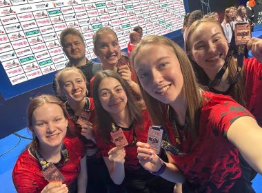 Жіноча збірна України з бадмінтону вперше в історії здобула бронзу дорослого чемпіонату Європи. Фото Олексій Дніпров