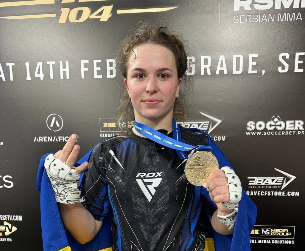 Харківʼянка Яна Шелемба — триразова чемпіонка Європи з MMA Харківʼянка Яна Шебелева — триразова чемпіонкою Європи з MMA