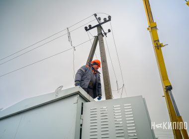 обленерго енергетіки світло трансформатор Фото:Ігор Лептуга
