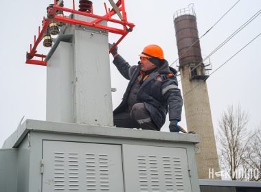 обленерго енергетіки світло трансформатор Фото:Ігор Лептуга