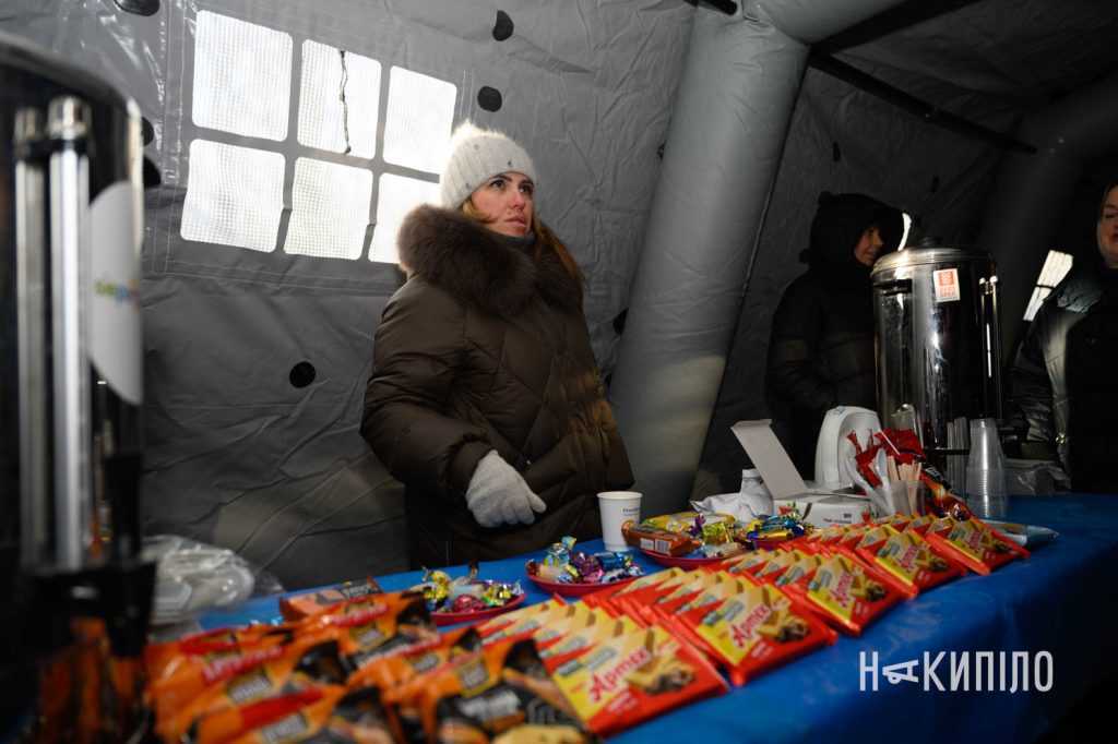 270 тисяч людей у Харкові досі без опалення 5 Пункт незламності, Харків, 3 лютого 2026 року, відключення опалення та світла, фото: Лептуга Ігор