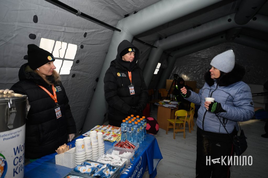 270 тисяч людей у Харкові досі без опалення 4 Пункт незламності, Харків, 3 лютого 2026 року, відключення опалення та світла, фото: Лептуга Ігор