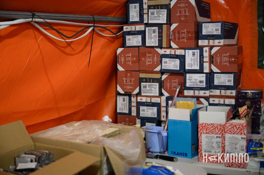 Ветерани відкрили пункти обігріву у Харкові 10 Пункт незламності Кракен у Харкові 5 лютого 2026 року. Фото:Лептуга Ігор