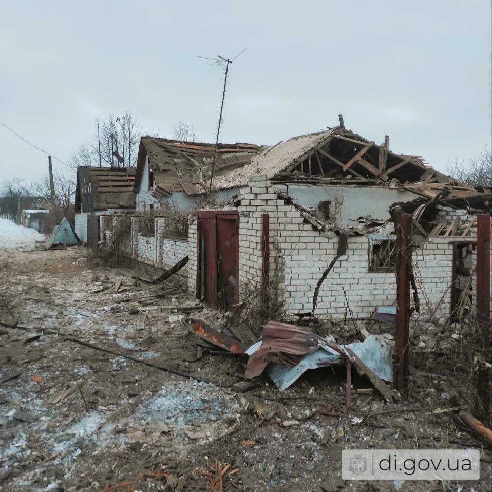 У Дергачівській громаді КАБи пошкодили понад 60 будинків У Дергачівській громаді КАБи пошкодили понад 60 будинків