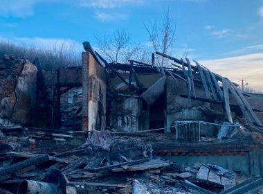 У Богодухові росія вбила ветерана та його маленьких дітей