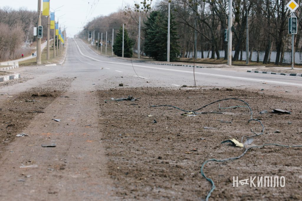 росіяни вдарили по Харкову «шахедами». Фоторепортаж Наслідки прильоту шахеда 16 березня 2026 року, фото: Пахоменко Павло
