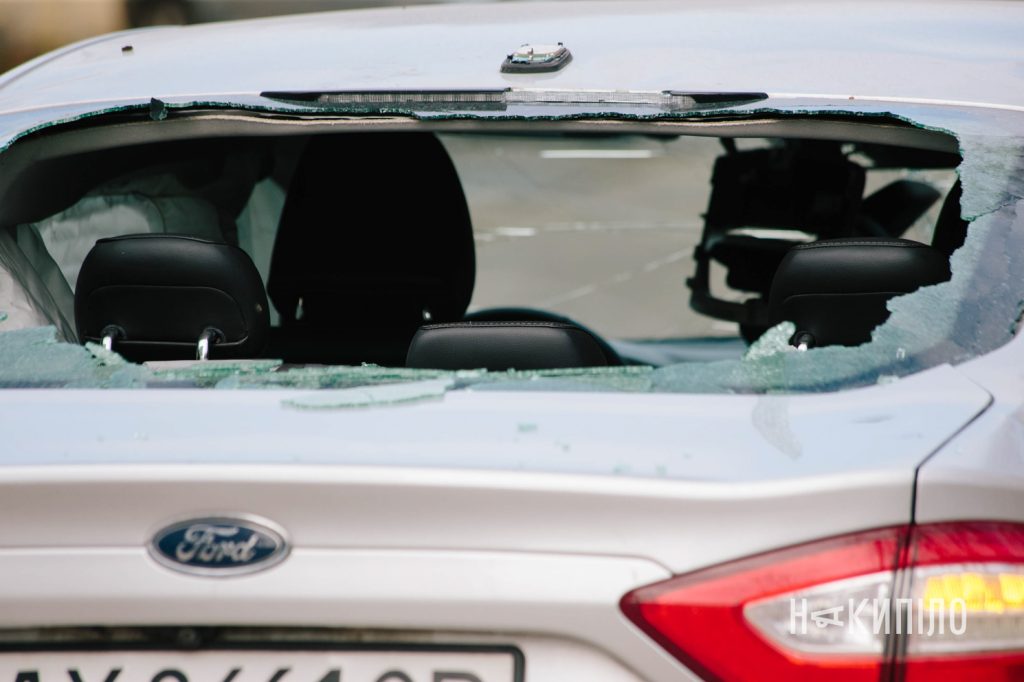 росіяни вдарили по Харкову «шахедами». Фоторепортаж Наслідки прильоту шахеда 16 березня 2026 року, фото: Пахоменко Павло