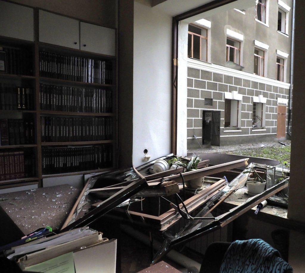 Внаслідок атак рф постраждав легендарний харківський університет Внаслідок атак рф постраждав легендарний харківський університет