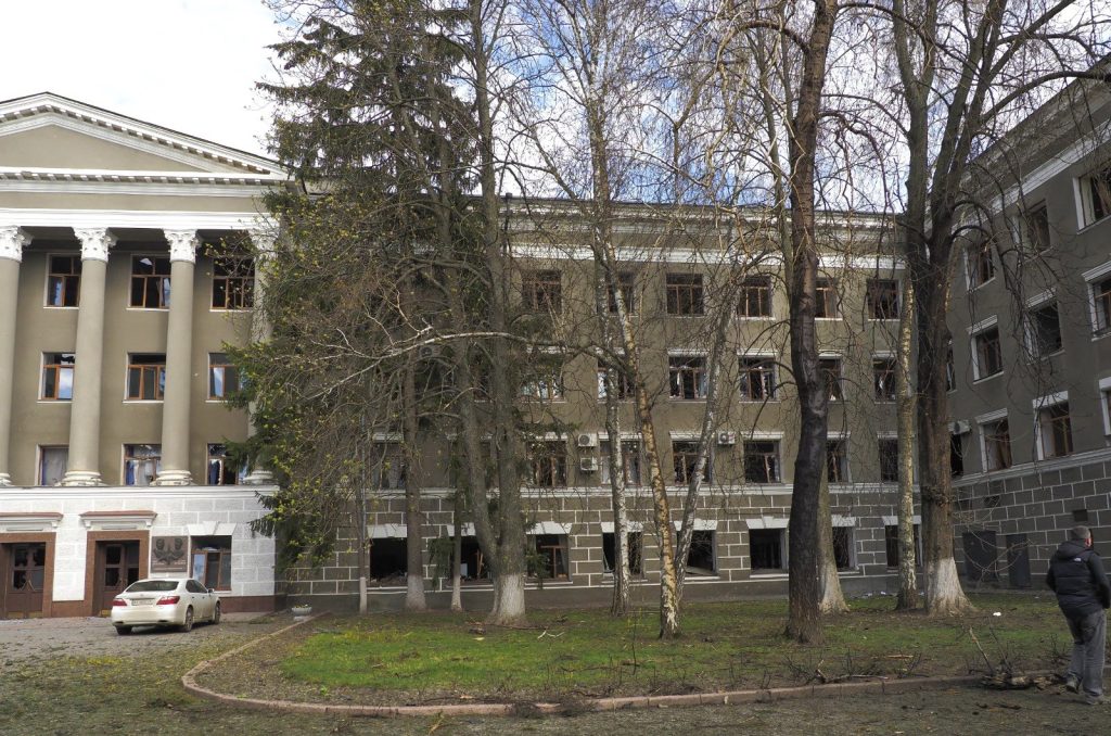 Внаслідок атак рф постраждав легендарний харківський університет Внаслідок атак рф постраждав легендарний харківський університет