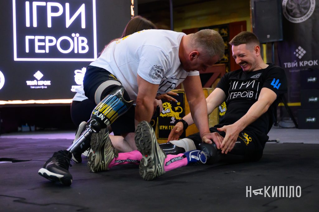 «Ігри Героїв» знову в Харкові. Фото зі змагань військових і ветеранів змаганння «Ігри Героїв» з адаптивного функціонального багатоборства серед військових та ветеранів з ампутаціями кінцівок, Харків, 17 травня 2026 року, фото:Лептуга Ігор