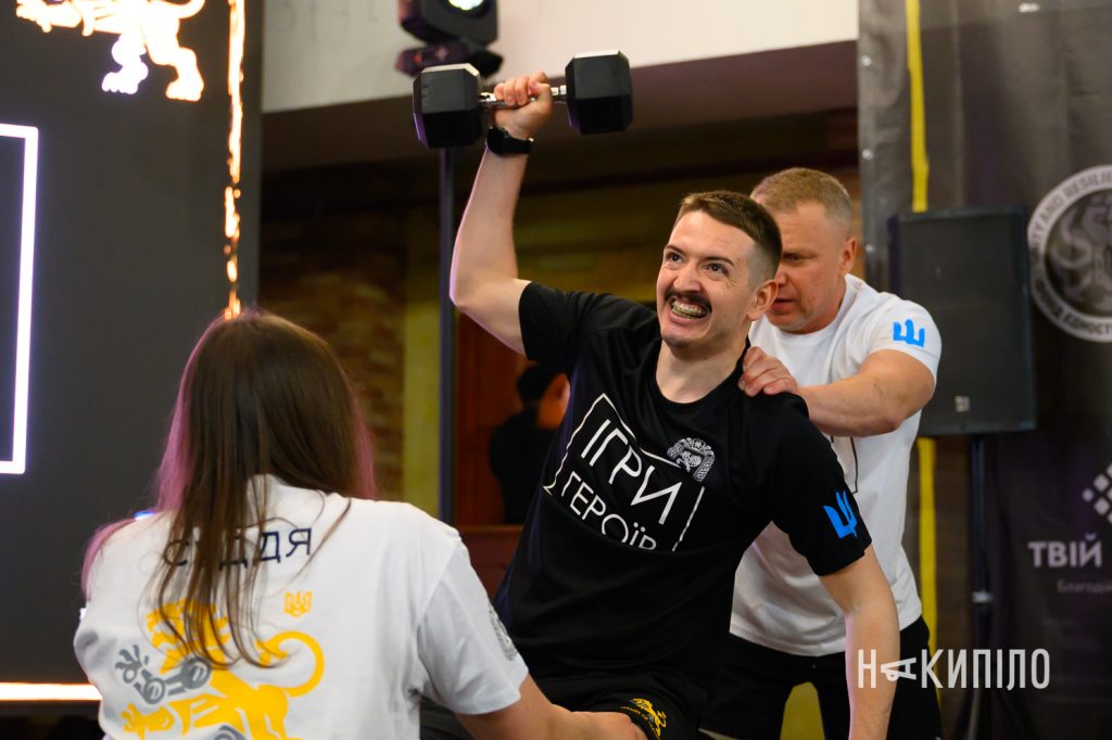 «Ігри Героїв» знову в Харкові. Фото зі змагань військових і ветеранів змаганння «Ігри Героїв» з адаптивного функціонального багатоборства серед військових та ветеранів з ампутаціями кінцівок, Харків, 17 травня 2026 року, фото:Лептуга Ігор
