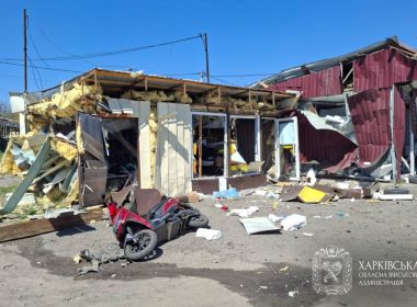 ракетний удар по Мерефі.