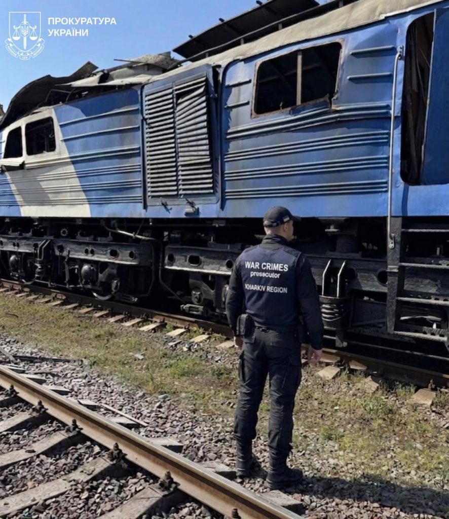 У Харкові через атаку БпЛа пошкоджені потяги У Харкові через атаку БпЛа пошкоджені потяги