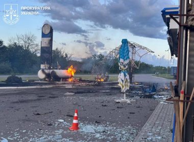 пожежа на заправці