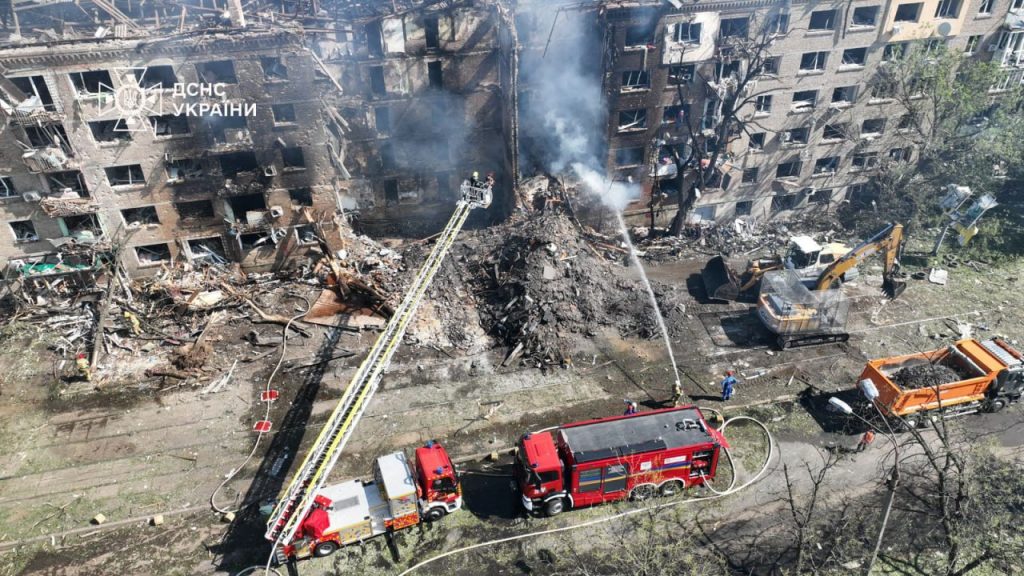 росія здійснила масовану комбіновану атаку на Київ