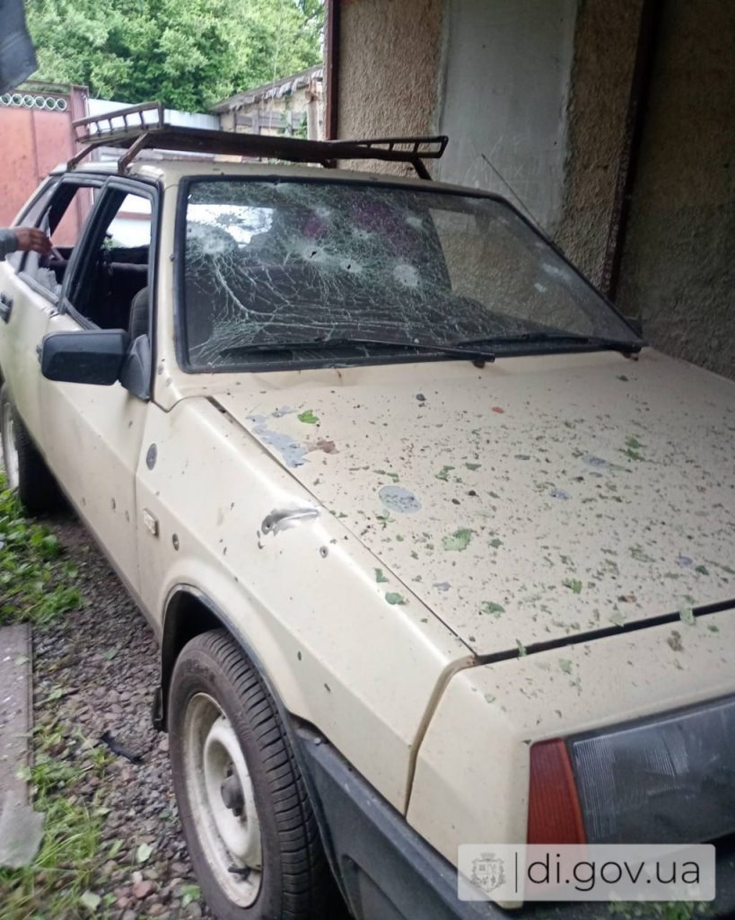 Два авто на Дергачівщині атакували вранці російські дрони