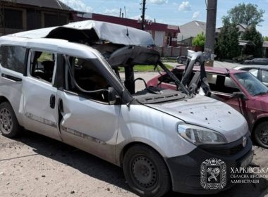 ворог обстріляв Харківщину.