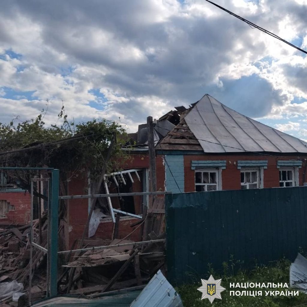Минулої доби росія обстріляла Харків та чотири райони області Минулої доби росія обстріляла Харків та чотири райони області