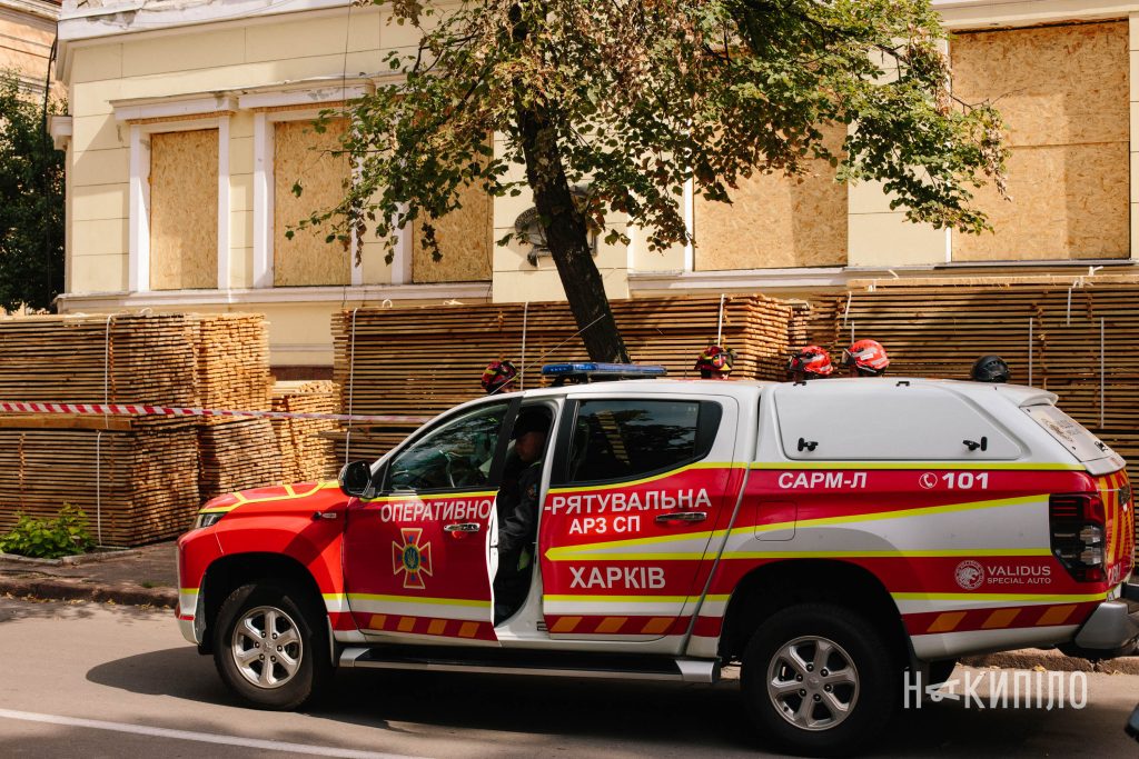 В якому стані Харківський художній музей після удару рф У Харківському художньому музеї завершили аварійні роботи після російського удару
Фото Павло Пахоменко