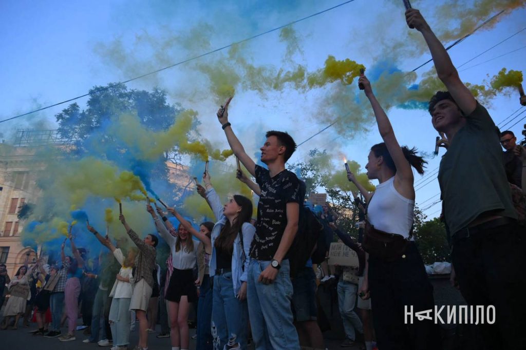 У Харкові тривають безстрокові протести У Харкові тривають безстрокові протести
