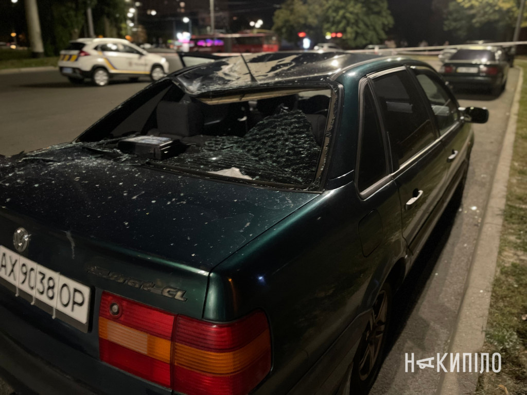 Фото наслідків влучання БпЛА в Харкові Фото наслідків влучання БпЛА в Харкові